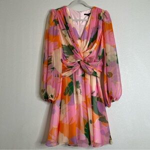 Alex Marie colorful floral mini dress